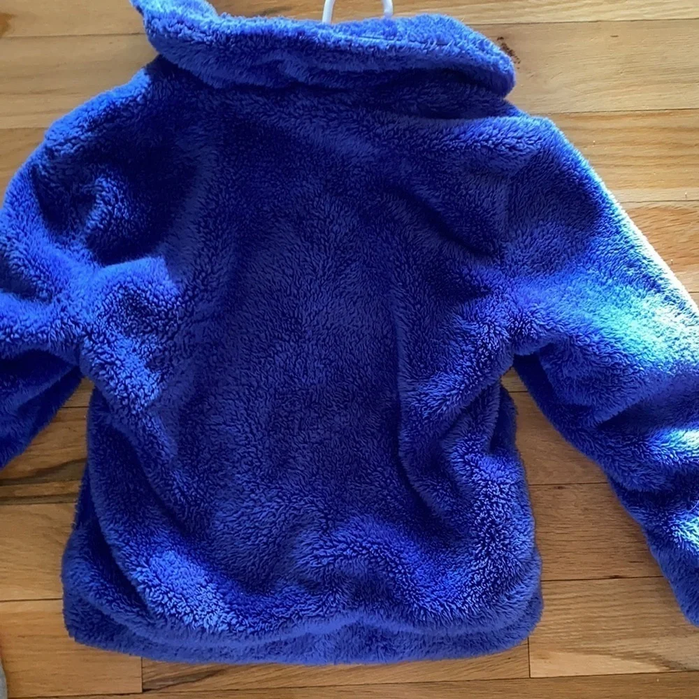 Wonder Nation Comfy Zip Up Sweatshirt Girls Large